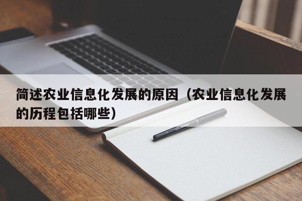 云开·全站APPLY体育官方平台-简述农业信息化发展的原因（农业信息化发展的历程包括哪些）