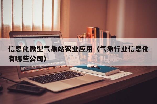 云开·全站APPLY体育官方平台-信息化微型气象站农业应用（气象行业信息化有哪些公司）
